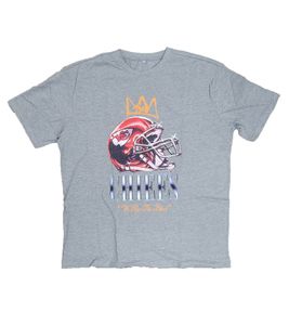 Fanatics NFL Kansas City Chiefs Def t-shirt girocollo da uomo oversize in cotone DFMTS105TGRY grigio