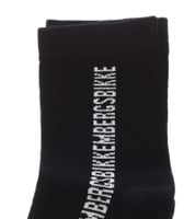 2 paires de chaussettes en coton pour hommes BIKKEMBERGS avec petite marque lettrage chaussettes baskets blanc/noir/rouge 2 paires de chaussettes en coton pour hommes BIKKEMBERGS avec petite marque lettrage chaussettes baskets blanc/noir/rouge