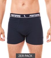 2er Pack PORTOFINO Herren Unterwäsche komfortable Boxershorts PF100-00 Schwarz, Grau oder Blau 2er Pack PORTOFINO Herren Unterwäsche komfortable Boxershorts PF100-00 Schwarz, Grau oder Blau