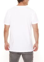 PASH Herren Kurzarm-Shirt mit verschiedenen großem Frontprints Baumwoll-T-Shirt PATR00 Schwarz/Weiß PASH Herren Kurzarm-Shirt mit verschiedenen großem Frontprints Baumwoll-T-Shirt PATR00 Schwarz/Weiß