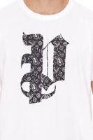 PASH Herren Kurzarm-Shirt mit verschiedenen großem Frontprints Baumwoll-T-Shirt PATR00 Schwarz/Weiß PASH Herren Kurzarm-Shirt mit verschiedenen großem Frontprints Baumwoll-T-Shirt PATR00 Schwarz/Weiß