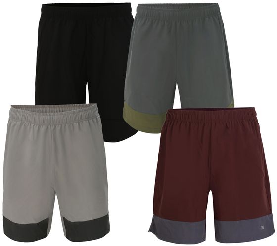 OXIDE XCO Short de sport pour homme avec short d'été X-Cool Équipement de sport 7331080 Noir/bordeaux ou gris