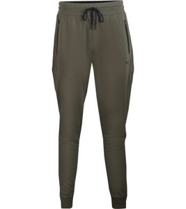 OXIDE Training Herren Jogginghose bequeme Sweat-Hose mit seitlichen Reißverschlusstaschen 7321080 Khaki