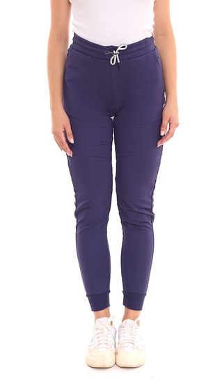 FAYN SPORTS Pantalón jogging de mujer con bolsillos laterales con cremallera pantalón de entrenamiento 56479864 azul marino