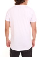 DJOGZ LOUNGEWEAR men's basic shirt cotton shirt T-shirt 2202501 1000 white