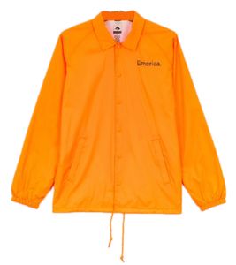 Emérica. Chaqueta de entretiempo para hombre, repelente al agua, para uso diario, 6130002926 800 naranja