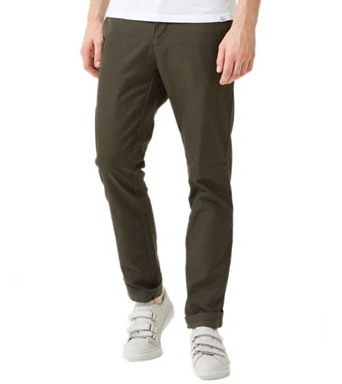 Carhartt WIP Pantalón chino de hombre Sid pantalones de negocios de corte slim I003367 6302 verde