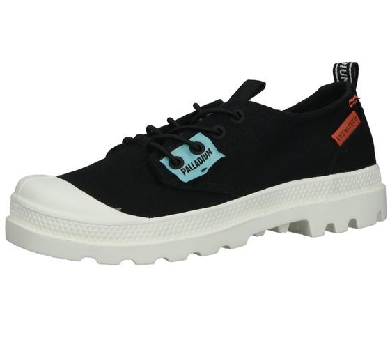 Palladium Pampa Oxfords Dare chaussures de sport pour enfants baskets avec système de laçage rapide 57377-088-M Noir