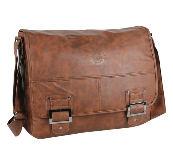 DANIEL RAY HAVANNA borsa a tracolla borsa per il tempo libero fino a 15 pollici (41 x 30 x 12 cm) 817.155731 marrone