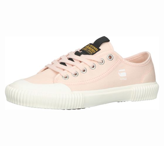 G-Star RAW Noril women's everyday sneakers, casual trainers with removable sole 2211 029502 pink/white