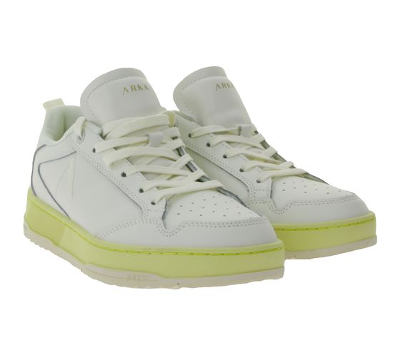 ARKK Copenhagen Visuklasse sneakers basse da donna, comode scarpe in vera pelle, colore bianco