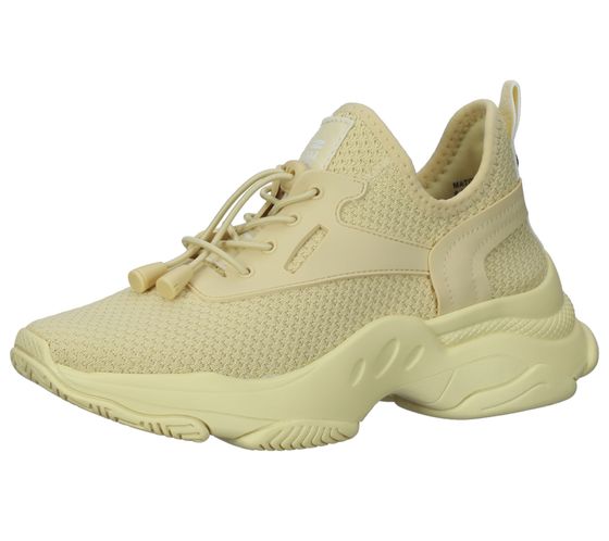 STEVE MADDEN Match women's sneakers in a knitted look with removable footbed SM11000442-04004-74A light yellow