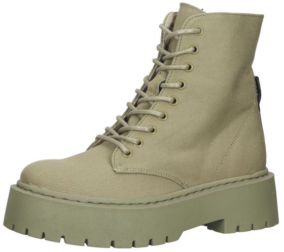 STEVE MADDEN Skylar Damen Stiefel High-Top Boots im Militär-Look SM11001866-04004-GCV Khaki