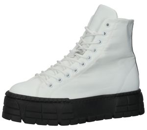 STEVE MADDEN Faye Sneaker da Donna Platform Sneakers Made in Portogallo SM11001862-04004-194 Bianco