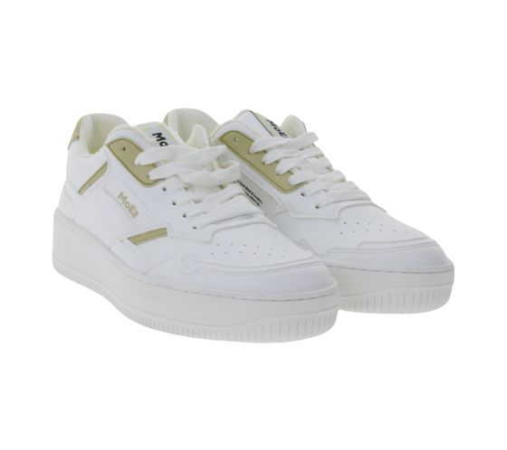 MoEa GEN1 Corn zapatillas de deporte de mujer zapatos con cordones sostenibles veganos MOEA-BASGN1-11 blanco/beige