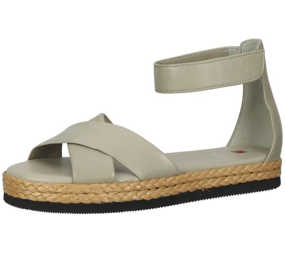 högl Damen Alltags-Sandale mit Fesselriemen Sommer-Schuhe 3-10 0710 5800 Grau