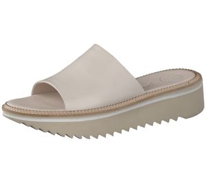 Mules de mujer con plataforma y plantilla súper suave paul green city 7914-00 beige