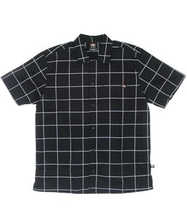 Dickies Mount Vista Camicia da skater da uomo a maniche corte in cotone DK0A4XOWDNX1 Blu