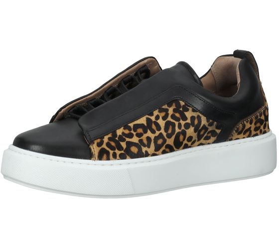 GORDON & BROS 1 zapatilla de deporte para mujer zapatos skater de cuero genuino 624603 negro/leo