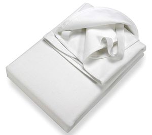 SETEX Molton housse de protection pour matelas housse de protection pour lits enfants et bébés 70x140cm Fabriqué en Allemagne 4545980 Blanc