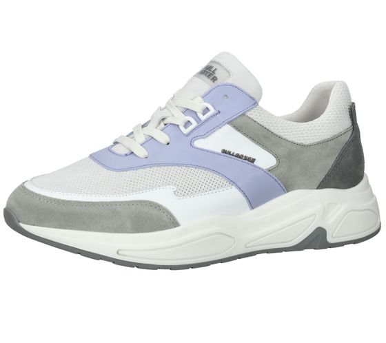 Zapatillas de mujer BULLBOXER con deportivas viscoelásticas de piel auténtica 295019E5C gris