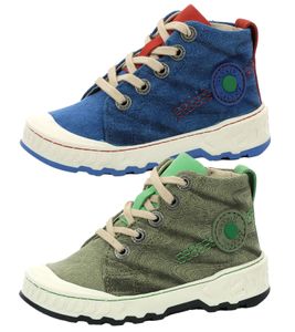 Kickers Kickrup sneakers per bambini eleganti sneakers per il tempo libero con plantare estraibile 894810-30 kaki o blu