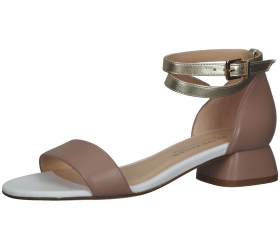 PETER KAISER Damen Riemchen-Sandalette mit Blockabsatz Pumps 94101-795 Hell-Braun