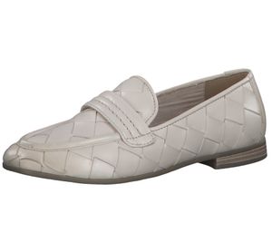 MARCO TOZZI scarpe slip-on donna slip-on in vera pelle intrecciata 2-24200-28 404 beige