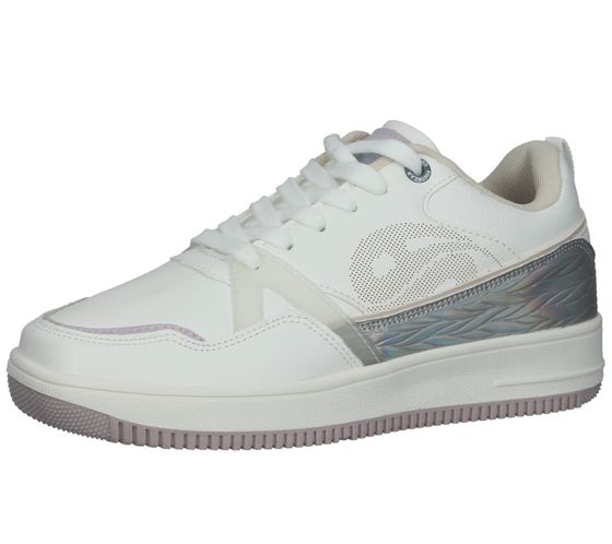 Dockers by Gerli scarpe sneaker skater da donna con plantare estraibile 50AM202-610505 bianco