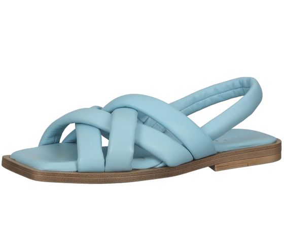 ILC Evelyn Soft Damen Sandalette Riemchen-Sandalen Echtleder C45-8580 -11 Hellblau