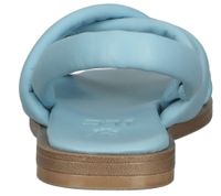 ILC Evelyn Soft sandalo donna sandali cinturino vera pelle C45-8580 -11 azzurro