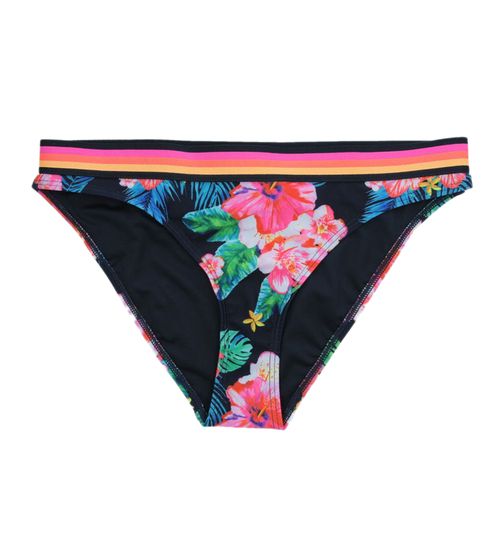 Superdry women's bikini briefs with all-over floral print fashionable swimwear 76168906 Colorful