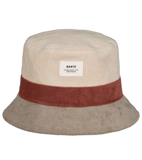 BARTS Gladiola Damen Bucket Hut mit Frottee Optik und Haptik Sonnenhut 33726502 Beige/Bunt