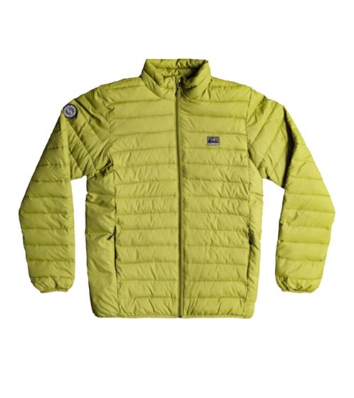 Quiksilver Scaly men's autumn jacket with patch on the sleeve outdoor jacket EQYJK03753 GMR0 olive green