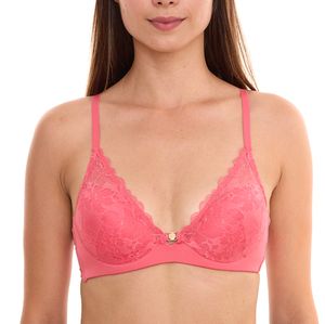 Tamaris ropa interior atemporal sujetador con aros y encaje femenino 53399251 rosa