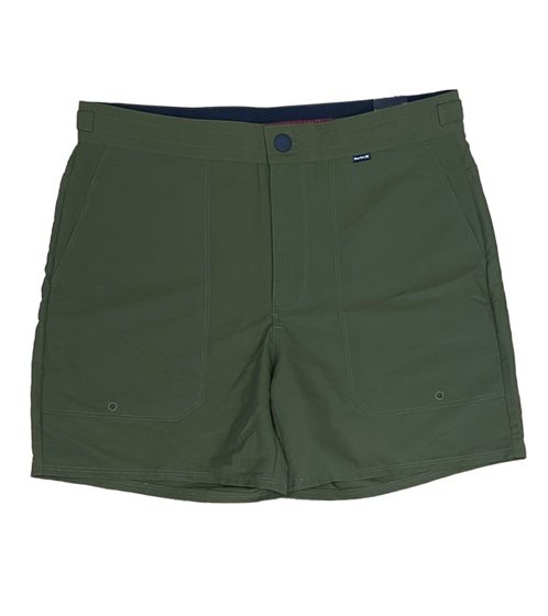 Hurley Trails short homme avec grandes poches latérales AJ2631 395 vert