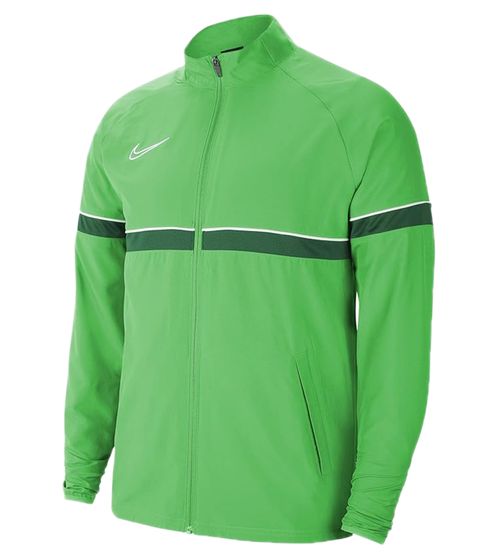 Giacca da allenamento da uomo NIKE Academy 21 con tecnologia DRY-FIT CW6118-362 verde chiaro/verde scuro