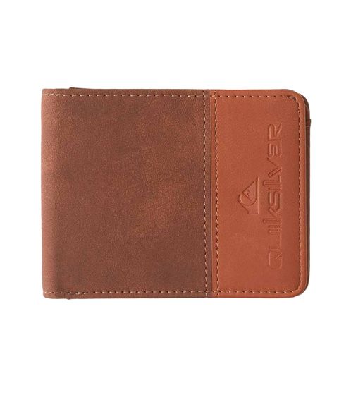 Quiksilver Sea Country Men's Vegan Wallet Triple Divider Wallet AQYAA03321 CSD0 Light Brown