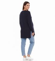 nine 9 months women's knitted sweater maternity wear pregnancy sweater 24659305 dark blue