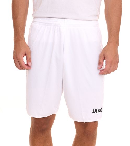 JAKO Manchester 2.0 short d'entraînement short de sport pour hommes sans slip intérieur fitness 4400 00 blanc