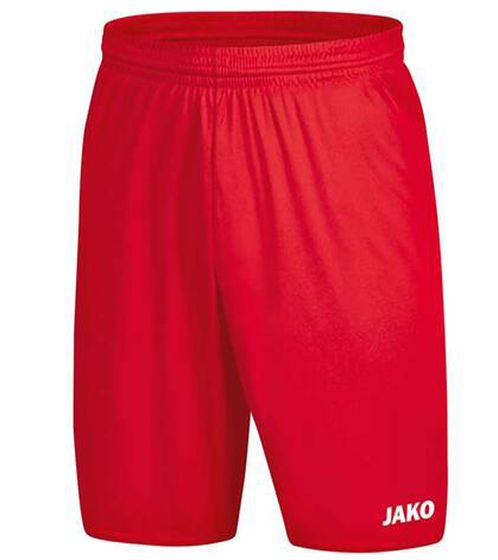 Pantalón corto de entrenamiento JAKO Manchester 2.0, pantalón corto deportivo para hombre sin calzoncillo interior fitness 4400 01 rojo