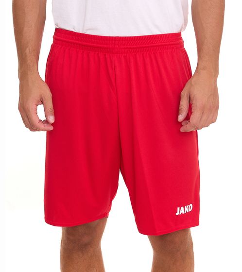 JAKO Manchester 2.0 short d'entraînement short de sport pour hommes sans slip intérieur fitness 4400 01 rouge