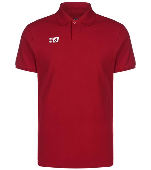 Outfitter OCEAN FABRICS polo de hombre, cómoda camisa de verano 1049-OTW-36 rojo