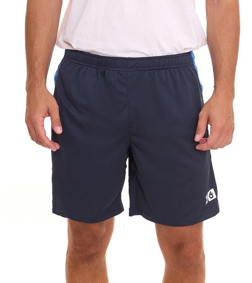 Outfitter OCEAN FABRICS Short d'entraînement pour hommes Pantalon de sport respirant 1025-OTW-42 Bleu