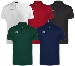 Outfitter OCEAN FABRICS polo da uomo comoda polo estiva 1049 bianca, rossa, nera, verde o blu scuro