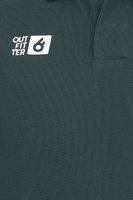 Outfitter OCEAN FABRICS polo de hombre cómodo polo de verano 1049 blanco, rojo, negro, verde o azul oscuro