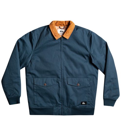 Quiksilver Concave men's quilted jacket with quilted taffeta lining, transitional jacket EQYJK03907 BSN0 blue