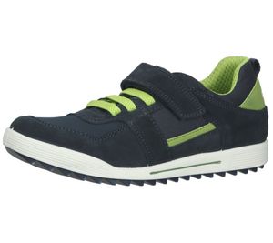 bama sneaker per bambini scarpe in vera pelle con plantare estraibile e ammortizzatore 1095822 blu/verde