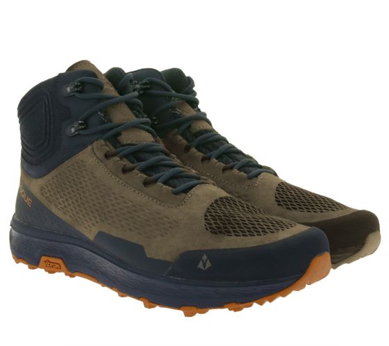 VASQUE Breeze Lt NTX Zapatillas de senderismo para hombre con suela Vibram Zapatillas de trekking con Nature-Tex 7440 marrón