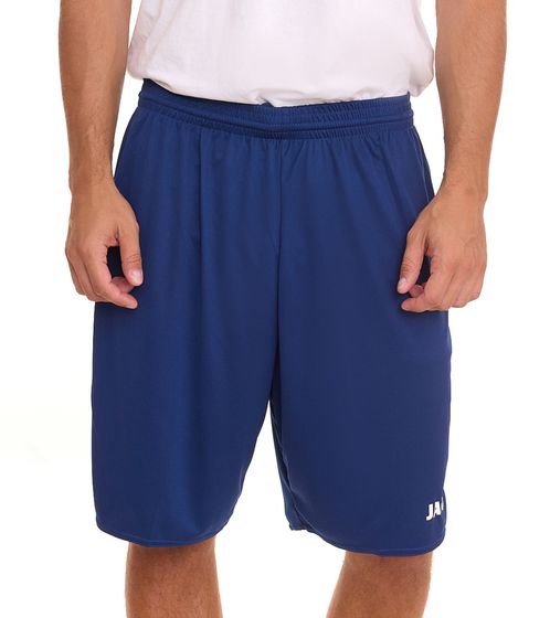 Pantalón corto de entrenamiento JAKO Manchester 2.0, pantalón corto deportivo para hombre sin calzoncillo interior fitness 4400 09 azul marino